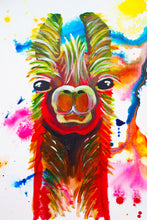 Load image into Gallery viewer, Llama Art Print
