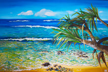 Load image into Gallery viewer, Pandanus Beach Art Print
