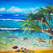 Load image into Gallery viewer, Pandanus Beach Art Print
