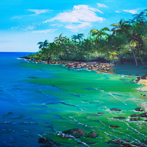 Tropical Shore Art Print