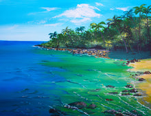 Load image into Gallery viewer, Tropical Shore Art Print
