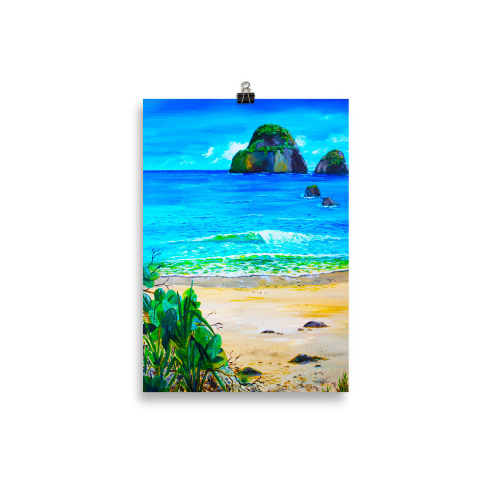 My Kinda Beach Art Print 20 x 30cm