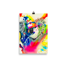 Load image into Gallery viewer, Colourful Koala Art Print 20 x 30cm
