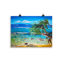 Load image into Gallery viewer, Pandanus Beach Art Print 30 x 40cm
