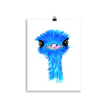 Load image into Gallery viewer, Blue Emu Art Print 30 x 40cm
