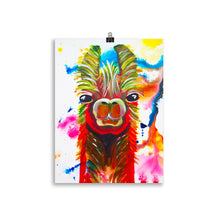 Load image into Gallery viewer, Llama Art Print 30 x 40cm
