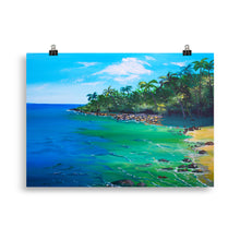 Load image into Gallery viewer, Tropical Shore Art Print 50 x 70cm
