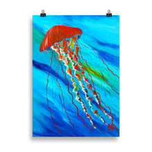 Load image into Gallery viewer, Jellyfish Art Print - 50 x 70 cm
